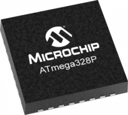 AVR Mikrocontroller, 8 bit, 20 MHz, VFQFN-32, ATMEGA328P-MU