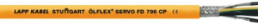 PUR Servoleitung ÖLFLEX SERVO FD 796 CP 4 G 1,0 mm², AWG 18, geschirmt, orange
