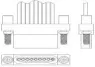 2-1589455-8 TE Connectivity D-Sub Steckverbinder