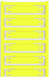Polyamid Kabelmarkierer, beschriftbar, (B x H) 60 x 11 mm, max. Bündel-Ø 40 mm, orange, 1051890000
