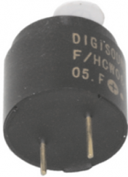 Signalgeber, 90 dB, 6 VDC, 30 mA, schwarz