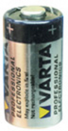 Silberoxid-Batterie, 6.2 V, 4SR44, Rundzelle, Flächenkontakt
