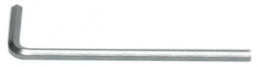 Stiftschlüssel, 3 mm, Sechskant, L 65 mm