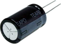 Elektrolytkondensator, 1 µF, 63 V (DC), ±20 %, radial, RM 2 mm, Ø 5 mm