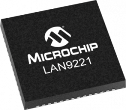Schnittstellen IC Ethernet CTLR Single Chip 10Mbps/100Mbps 1.8V/2.5V/3.3V, LAN9221I-ABZJ, VFQFN-56