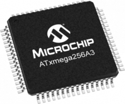 AVR Mikrocontroller, 8/16 bit, 32 MHz, TQFP-64, ATXMEGA256A3-AU
