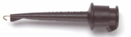 Minigrabber Prüfklemme, 60 V, schwarz, 4555-0