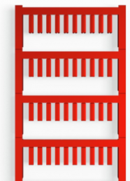 Polyamid Kabelmarkierer, beschriftbar, (B x H) 12 x 3.2 mm, max. Bündel-Ø 1.6 mm, rot, 1919230000