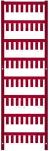 Polyamid Kabelmarkierer, beschriftbar, (B x H) 12 x 4.6 mm, max. Bündel-Ø 3.7 mm, rot, 1919530000