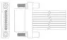 1589827-9 TE Connectivity D-Sub Steckverbinder