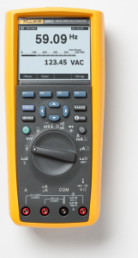Digital-Multimeter FLUKE 289/EUR, 10 A(DC), 10 A(AC), 1000 VDC, 1000 VAC, 1 pF bis 100 mF, CAT III 600 V, CAT IV 300 V