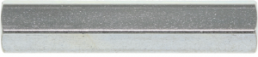 Sechskant-Abstandsbolzen, Innen-/Innengewinde, M3/M3, 13.5 mm, Stahl