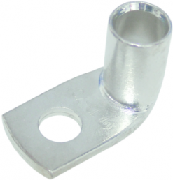 Unisolierter Rohrkabelschuh, 10 mm², 5.3 mm, M5, metall
