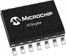 AVR Mikrocontroller, 8 bit, 20 MHz, SOIC-14, ATTINY84-20SSU