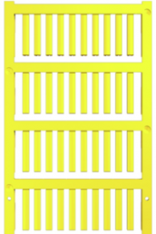 Polyamid Kabelmarkierer, beschriftbar, (B x H) 21 x 3.2 mm, max. Bündel-Ø 1.3 mm, gelb, 1918560000