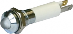 LED-Signalleuchte, 24 V (DC), rot/grün, 30 mcd, Einbau-Ø 8 mm, RM 3.8 mm, LED Anzahl: 1