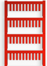 Polyamid Kabelmarkierer, beschriftbar, (B x H) 12 x 3.2 mm, max. Bündel-Ø 1.3 mm, rot, 1919280000