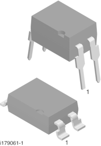 Vishay Optokoppler, SMD-4, SFH6186-4T