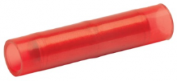 Stoßverbinder mit Isolation, 35 mm², rot, 65 mm