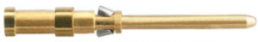 Stiftkontakt, 0,75-1,0 mm², AWG 18, Crimpanschluss, vergoldet, 1651640000