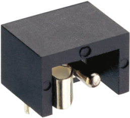 DC panel-mount switched socket, 6 mm, 1,9 mm
