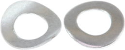 Spring washers, M6, stainless steel, DIN 137 A, 0137A00602