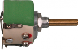 Ceramic wire potentiometer, 100 Ω, 20 W, linear, solder lug, D 40/20W 10% 100R