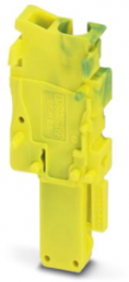 Plug, spring balancer connection, 0.08-4.0 mm², 1 pole, 24 A, 6 kV, yellow/green, 3210839