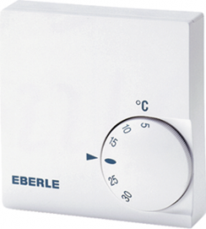 Room temperature controller, 230 VAC, 5 to 30 °C, white, 111110151100