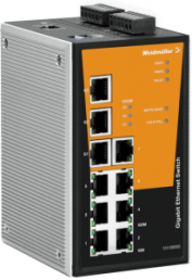 Ethernet switch, managed, 10 ports, 1 Gbit/s, 24 VDC, 1286930000