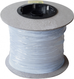 PVC-switching strand, UL-Style 1007/1569, 0.14 mm², AWG 26, white, outer Ø 1.3 mm