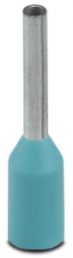 Insulated Wire end ferrule, 0.34 mm², 10.5 mm/6 mm long, turquoise, 3203053