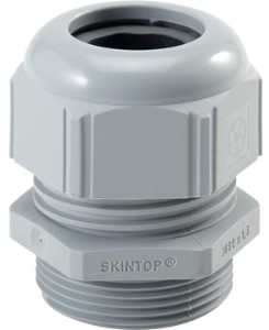 Cable gland, PG48, 65 mm, Clamping range 39 to 44 mm, IP68, silver gray, 53015090