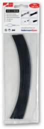 Heatshrink tubing, 3:1, (1.5/0.5 mm), polyolefine, cross-linked, black