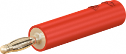 Laboratory adapter, red, 30 V, 60 V