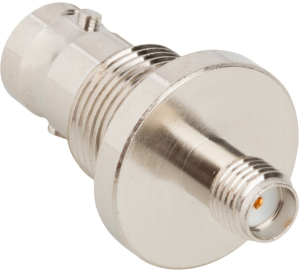 Coaxial adapter, 50 Ω, BNC socket to SMA socket, straight, 242181
