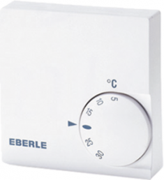 Room temperature controller, 230 VAC, 5 to 30 °C, white, 111170151100