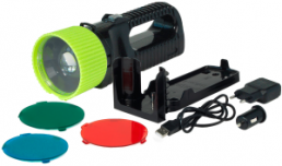 Rechargeable portable LED searchlight AccuLux UniLux Pro