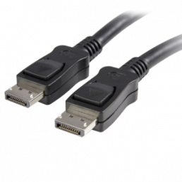Premium DisplayPort 1.4 cable, male/female, 0.5m, black