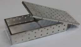 Shielding cover, 44.60x31.10x2.00mm, SPTE, T=0.15mm, Tray packing, 20 pcs/tray