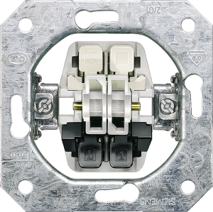 DELTA insert flush-m. shutter/blind switch