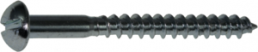 Wood screw, slotted, Ø 3.5 mm, 30 mm, steel, galvanized, DIN 96