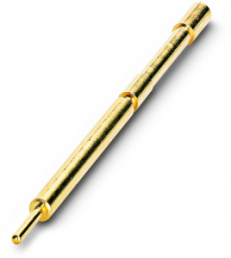 Pin contact, 0.34-1.5 mm², crimp connection, nickel-plated/gold-plated, 1242372