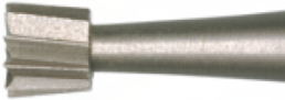 Flat-head reamers, Ø 2.3 mm, shaft Ø 2.35 mm, cylinder, steel, tungsten vanadium steel, 2 104 023