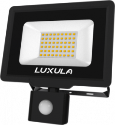 LED floodlight motion sensor, 50W, 5000 lm, 3000 K