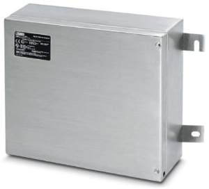 Terminal box, (H x W x D) 304.8 x 355.6 x 127 mm, IP66, stainless steel, gray, 2316417