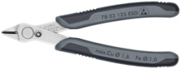 ESD precision pliers, 125 mm, 55 g, cut capacity (1.6/1 mm/–/–), 78 03 125 ESD
