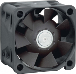DC axial fan, 24 V, 40 x 40 x 28 mm, 38 m³/h, 54 dB, ball bearing, ebm-papst, 424 J/2 HP