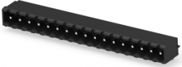 PCB terminal, 17 pole, pitch 5 mm, 15 A, pin, black, 1-2342079-7