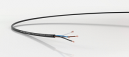PVC sensor line UNITRONIC SENSOR LifYY 5 x 0.34 mm², unshielded, black